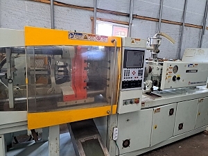 중고사출기 동신120톤 하이브리드 사출기