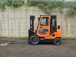 중고지게차 두산 D25S-5 디젤 2.5톤 지게차