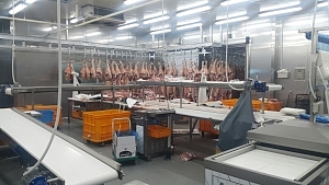 육가공설비제작/육가공기계제작/콘베이어제작/작업대제작/냉각기제작/현수레일제작/식품기계제작/식품설비제작